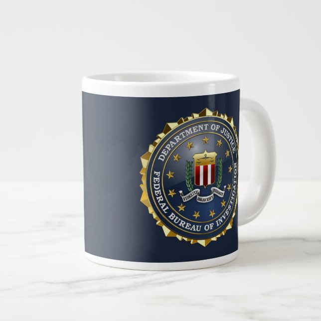 [200] FBI Special Edition Large Coffee Mug (Front Right)