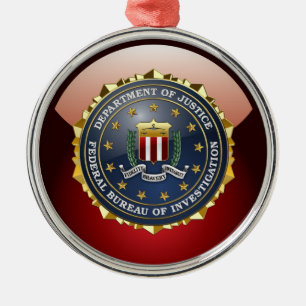 [200] FBI Special Edition Metal Tree Decoration