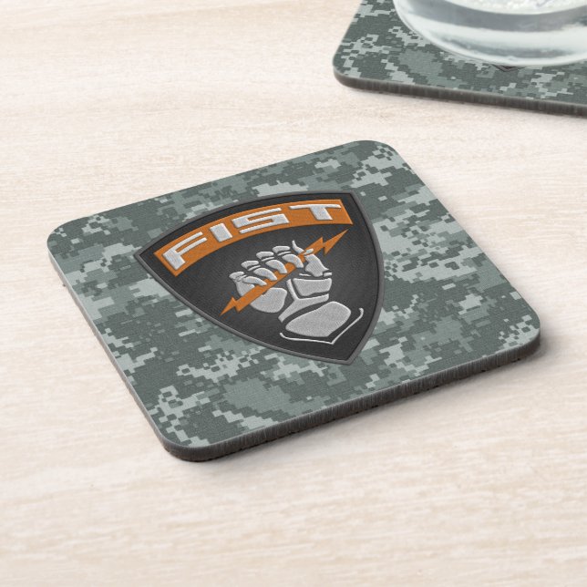[200] Forward Observer (FIST) [Patch] Coaster (Left Side)