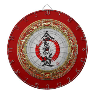[200] Japanese calligraphy - Aikido Dartboard