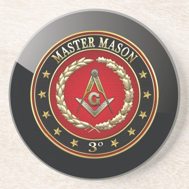 [200] Master Mason, 3rd Degree [Special Edition] Coaster (Front)