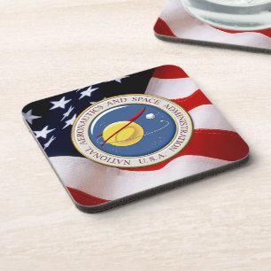 [200] NASA Emblem [3D] Coaster