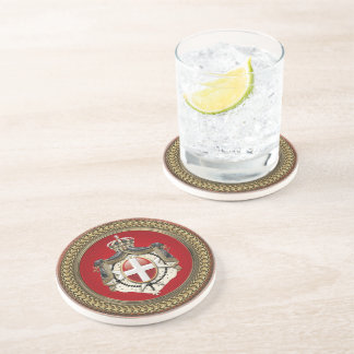 [200] Order of Malta - SMOM Coat of Arms Coaster