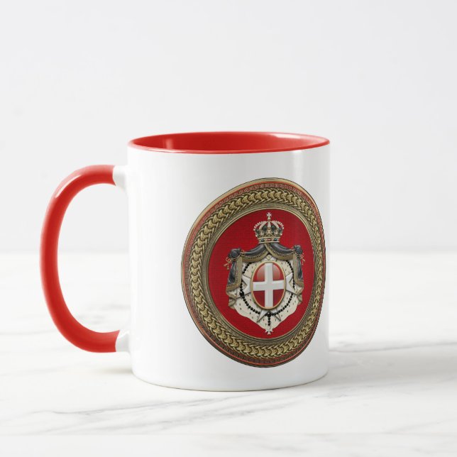 [200] Order of Malta - SMOM Coat of Arms Mug (Left)