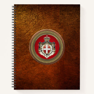 [200] Order of Malta - SMOM Coat of Arms Notebook