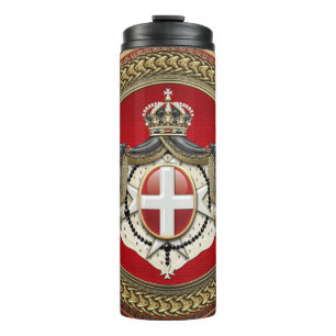 [200] Order of Malta - SMOM Coat of Arms Thermal Tumbler