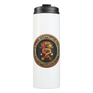 [200] Red and Yellow Dragons Thermal Tumbler