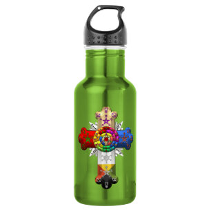 [200] Rosy Cross (Rose Croix) 532 Ml Water Bottle