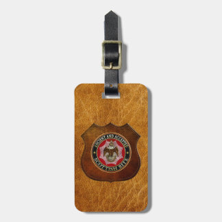 [200] Scottish Rite Double-headed Eagle Luggage Tag