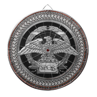[200] Silver Roman Imperial Eagle over Medallion Dartboard