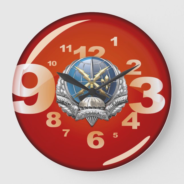 [200] SOWT Emblem Large Clock (Front)