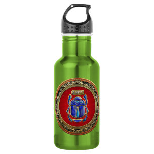 [200] Treasure Trove: Ancient Egyptian Scarab 532 Ml Water Bottle