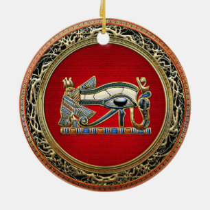 [200] Treasure Trove: The Eye of Horus Ceramic Tree Decoration
