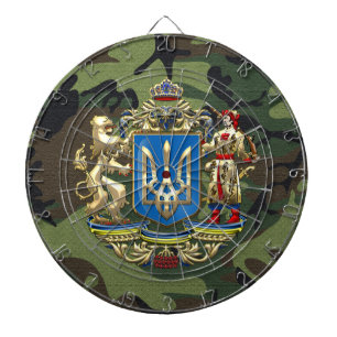 [200] Ukraine: Proposed Greater Coat of Arms Dartboard