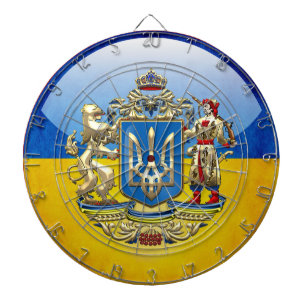 [200] Ukraine: Proposed Greater Coat of Arms Dartboard