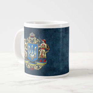 [200] Ukraine: Proposed Greater Coat of Arms Large Coffee Mug