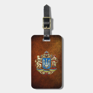 [200] Ukraine: Proposed Greater Coat of Arms Luggage Tag