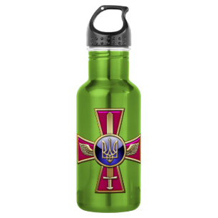 [200] Ukrainian Air Force Emblem 532 Ml Water Bottle