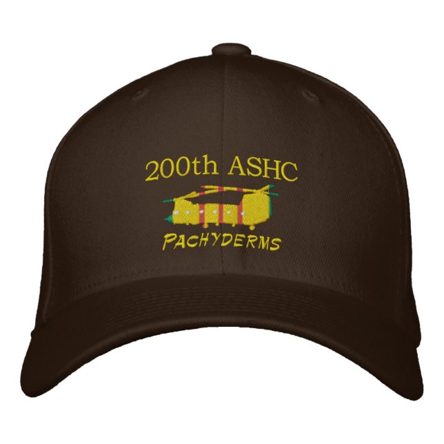 200th ASHC Vietnam CH-47 Embroidered Hat (Front)