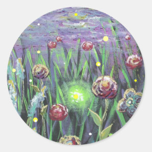 20100903-104618, Firefly Garden Classic Round Sticker