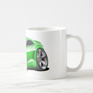 2010-11 Camaro Green-Black Car Coffee Mug