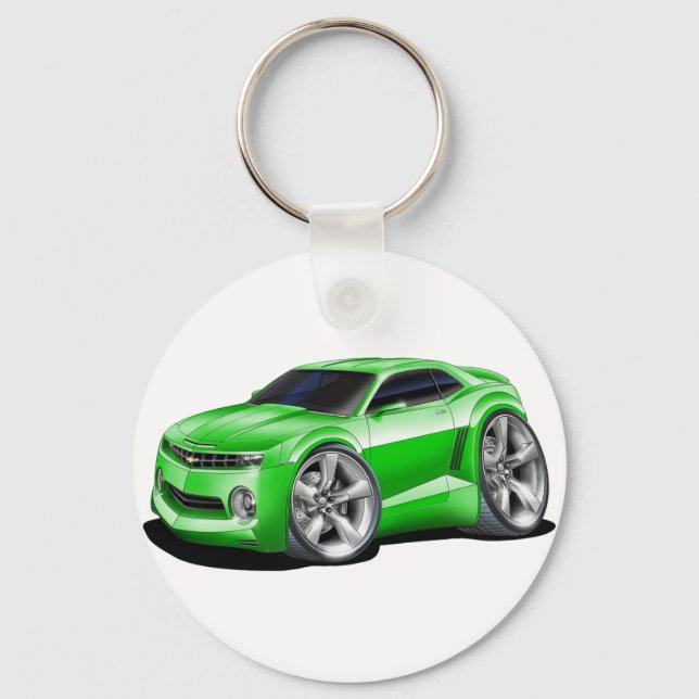2010-11 Camaro Green Car Key Ring (Front)