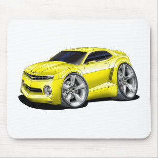 2010-11 Camaro Yellow car Mouse Mat