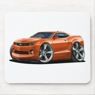 2010-12 Camaro Orange Car Mouse Mat