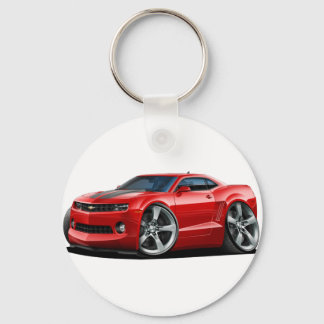 2010-12 Camaro Red-Grey Car Key Ring
