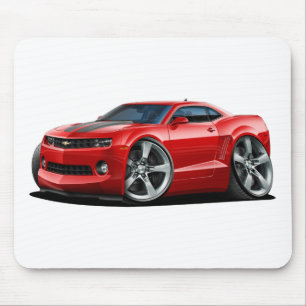 2010-12 Camaro Red-Grey Car Mouse Mat