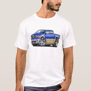 2010-12 Ram Dual Blue-Tan Truck T-Shirt