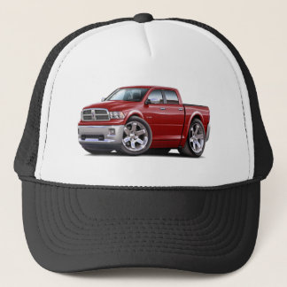 2010-12 Ram Dual Maroon Truck Trucker Hat