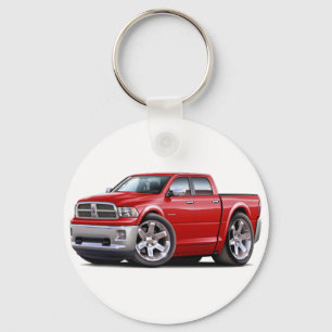 2010-12 Ram Dual Red Truck Key Ring