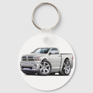 2010-12 Ram White Truck Key Ring