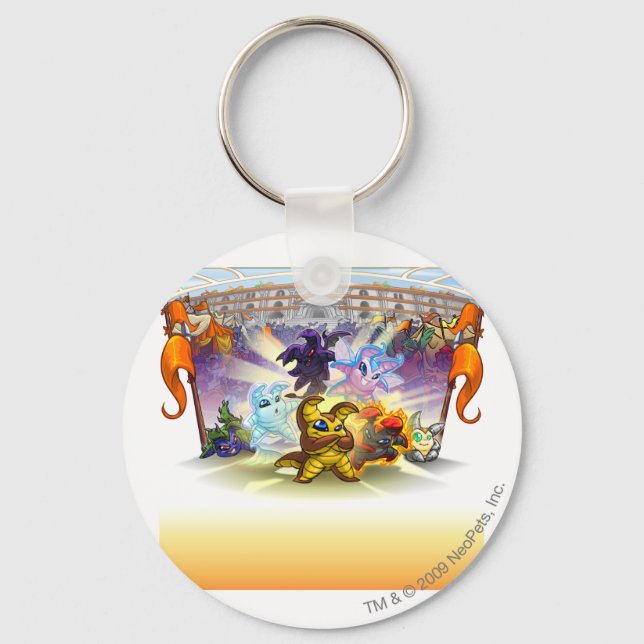 2010 Altador Cup Key Ring (Front)