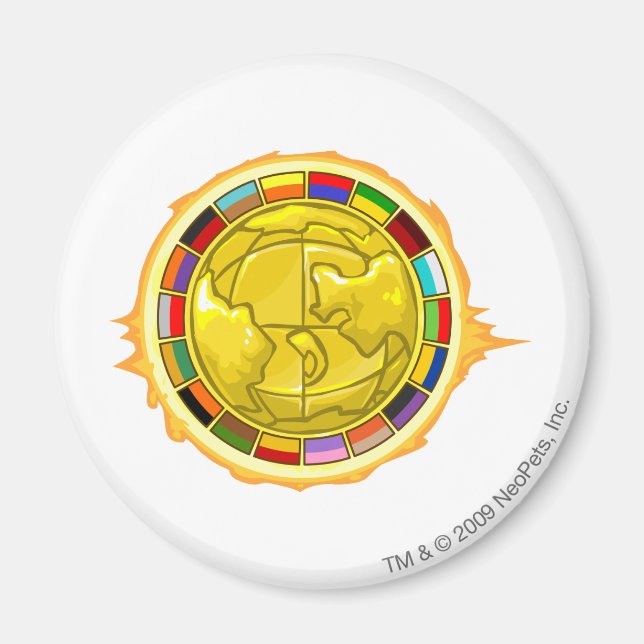 2010 Altador Cup Logo Magnet (Front)