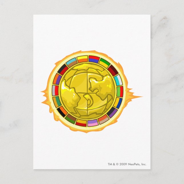 2010 Altador Cup Logo Postcard (Front)