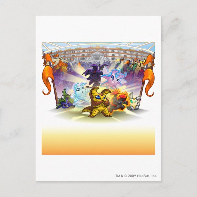 2010 Altador Cup Postcard (Front)