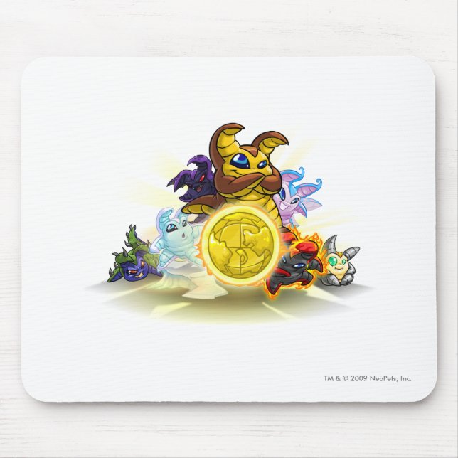 2010 Altador Cup Yooyu Group Mouse Mat (Front)