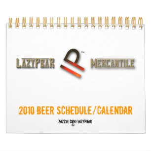 2010 Beer Schedule/Calendar Calendar
