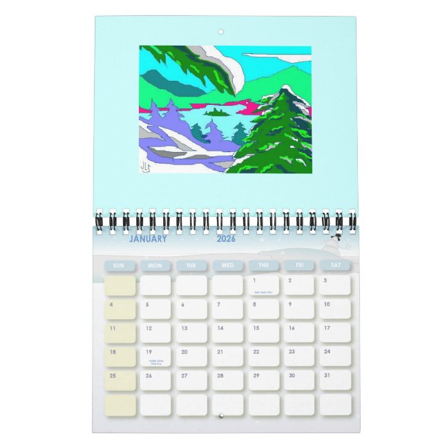 2010 Branching Out! Calendar (Jan 2026)