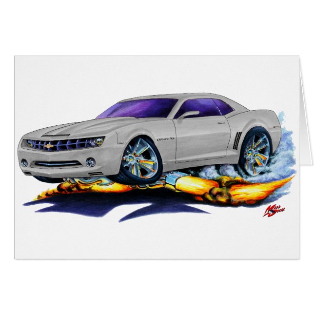 2010 Camaro Silver Car (Front Horizontal)