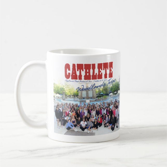 2010 Cathe Tour Woodlands, TX Seated Group Mug (Left)