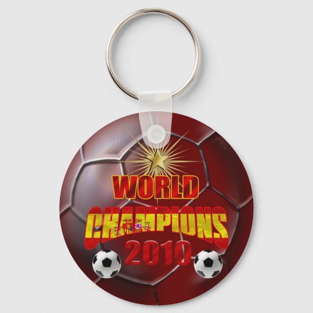 2010 Champions of the world spain Key Ring (Front)