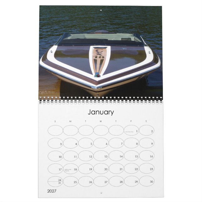 2010 Classic Glastron Calendar (Jan 2027)