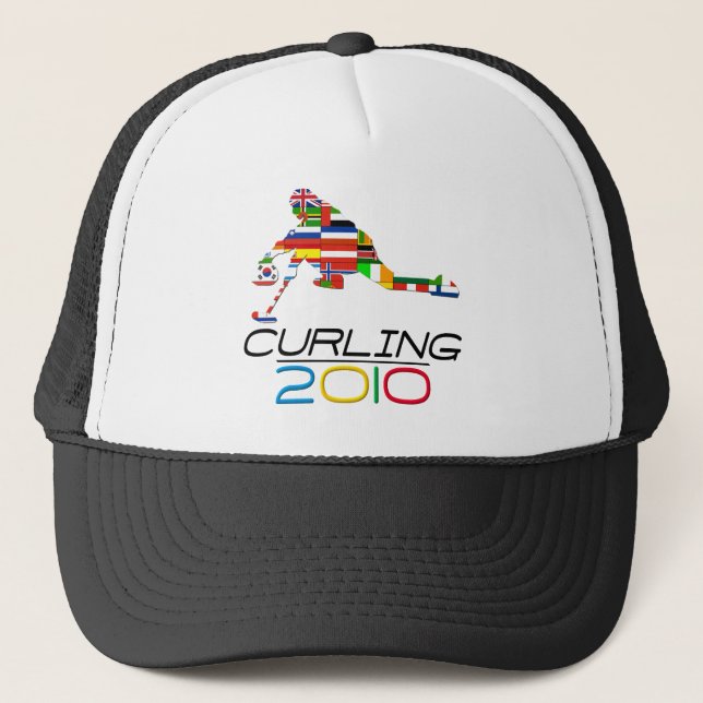 2010: Curling Trucker Hat (Front)