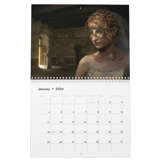 2010 Digital Surreal & Fantasy Art - Wall Calendar (Jan 2026)