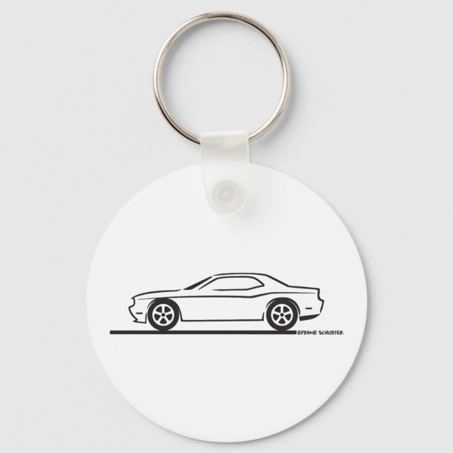 2010 Dodge Challenger Key Ring (Front)