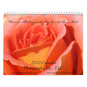 2010 Flower Photography Calendar