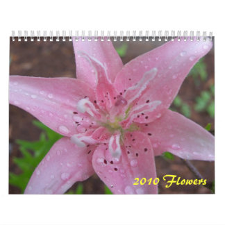 2010 Flowers Calendar
